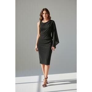 long flowy lace dress Cute A-Line Lace Floor Length Prom Dress, Long Sleeve Evening Party Dr